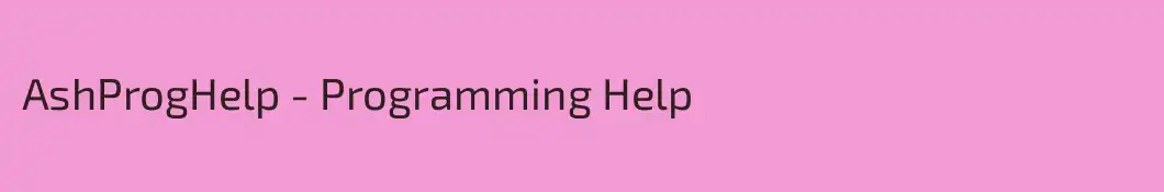 AshProgHelp - Programming Help